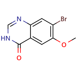 7-Bromo-6-methoxyquinazolin-4(3H)-one图片
