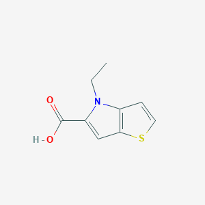 4-ethyl-4H-thieno[3,2-b]pyrrole-5-carboxylicacid图片