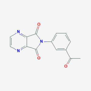 6-(3-acetylphenyl)-5H-pyrrolo[3,4-b]pyrazine-5,7(6H)-dione图片