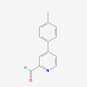 4-(4-Methylphenyl)pyridine-2-carbaldehyde图片