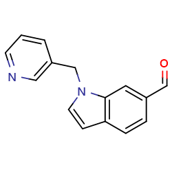 1-[(pyridin-3-yl)methyl]-1H-indole-6-carbaldehyde图片
