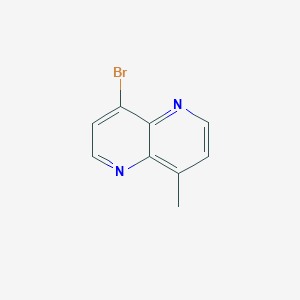 4-Bromo-8-methyl-1,5-naphthyridine图片