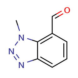 1-methyl-1H-1,2,3-benzotriazole-7-carbaldehyde图片