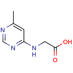 2-[(6-methylpyrimidin-4-yl)amino]aceticacid图片