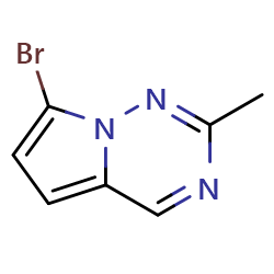 7-bromo-2-methylpyrrolo[2,1-f][1,2,4]triazine图片