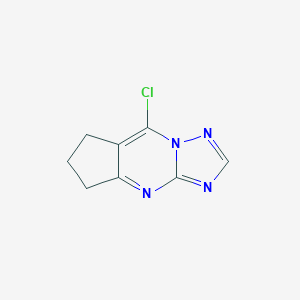 8-Chloro-6,7-dihydro-5H-cyclopenta[d][1,2,4]triazolo[1,5-a]pyrimidine图片