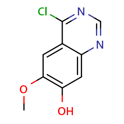 4-Chloro-6-methoxyquinazolin-7-ol图片