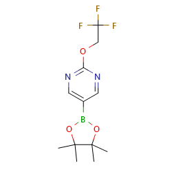 5-(tetramethyl-1,3,2-dioxaborolan-2-yl)-2-(2,2,2-trifluoroethoxy)pyrimidine图片