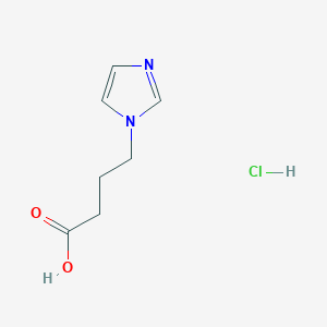 4-(1H-imidazol-1-yl)butanoicacidhydrochloride图片