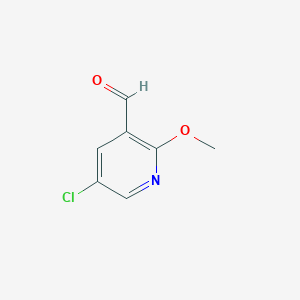 5-chloro-2-methoxypyridine-3-carbaldehyde图片