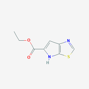 ethyl4H-pyrrolo[3,2-d][1,3]thiazole-5-carboxylate图片