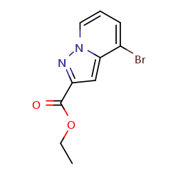 Ethyl4-bromopyrazolo[1,5-a]pyridine-2-carboxylate图片