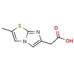 2-{2-methylimidazo[2,1-b][1,3]thiazol-6-yl}aceticacid图片