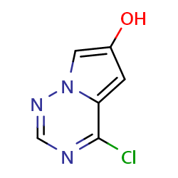 4-chloropyrrolo[2,1-f][1,2,4]triazin-6-ol图片