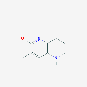 6-Methoxy-7-methyl-1,2,3,4-tetrahydro-1,5-naphthyridine图片