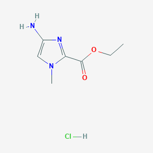 ethyl4-amino-1-methyl-1H-imidazole-2-carboxylatehydrochloride图片