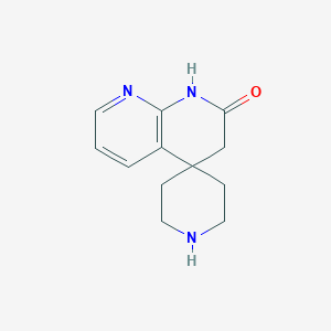 1H-SPIRO[[1,8]NAPHTHYRIDINE-4,4'-PIPERIDIN]-2(3H)-ONE图片