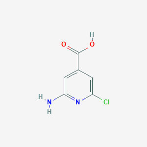 2-Amino-6-chloroisonicotinic acid图片