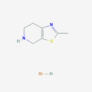 2-Methyl-4,5,6,7-tetrahydrothiazolo[5,4-c]pyridine hydrobromide图片