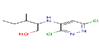 2-[(3,6-dichloropyridazin-4-yl)amino]-3-methylpentan-1-ol图片
