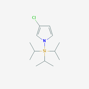 3-chloro-1-[tris(propan-2-yl)silyl]-1H-pyrrole图片