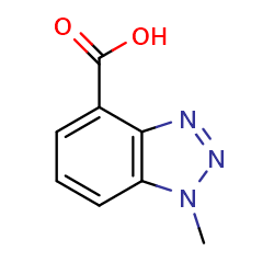 1-methyl-1H-1,2,3-benzotriazole-4-carboxylicacid图片