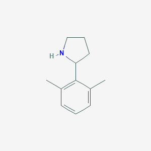 2-(2,6-DIMETHYLPHENYL)PYRROLIDINE图片