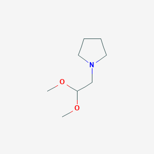 1-(2,2-dimethoxyethyl)pyrrolidine图片