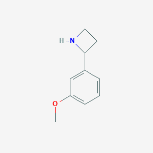 2-(3-methoxyphenyl)azetidine图片