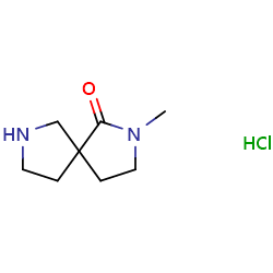 2-Methyl-2,7-diazaspiro[4,4]nonan-1-onehydrochloride图片