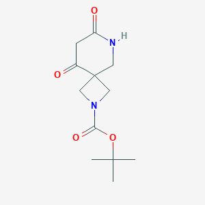 Tert-butyl7,9-dioxo-2,6-diazaspiro[3,5]nonane-2-carboxylate图片