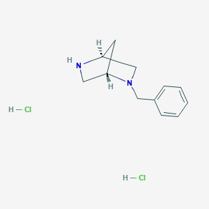 (1S,4S)-2-Benzyl-2,5-diazabicyclo[2,2,1]heptanedihydrochloride图片