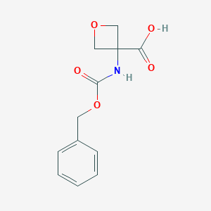 3-(((Benzyloxy)carbonyl)amino)oxetane-3-carboxylicacid图片