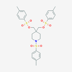 (1-Tosylpiperidine-4,4-diyl)bis(methylene)bis(4-methylbenzenesulfonate)图片