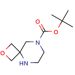 Tert-butyl2-oxa-5,8-diazaspiro[3,5]nonane-8-carboxylate图片