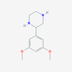 2-(3,5-Dimethoxyphenyl)piperazine图片
