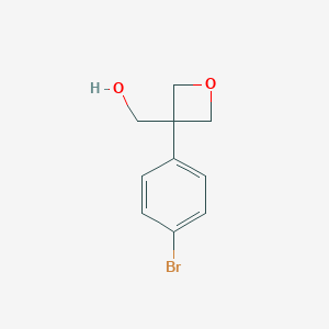 3-(4-Bromophenyl)-3-(hydroxymethyl)oxetane图片
