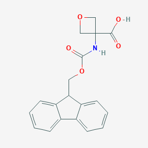 3-((((9H-Fluoren-9-yl)methoxy)carbonyl)amino)oxetane-3-carboxylicacid图片