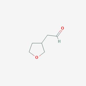 2-(oxolan-3-yl)acetaldehyde图片
