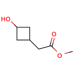 Methyl2-(3-hydroxycyclobutyl)acetate图片