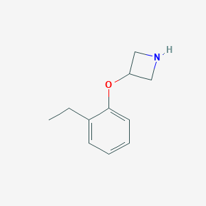3-(2-Ethylphenoxy)azetidine图片