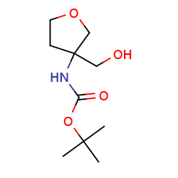 Tert-Butyl(3-(hydroxymethyl)tetrahydrofuran-3-yl)carbamate图片
