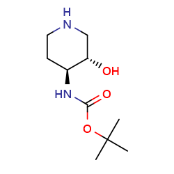 Tert-butyl((3S,4S)-3-hydroxypiperidin-4-yl)carbamate图片