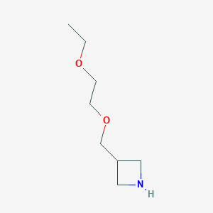 3-[(2-Ethoxyethoxy)methyl]azetidine图片