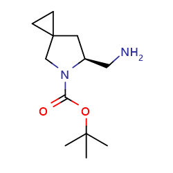 (S)-Tert-butyl6-(aminomethyl)-5-azaspiro[2,4]heptane-5-carboxylate图片