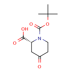 (R)-1-(Tert-Butoxycarbonyl)-4-oxopiperidine-2-carboxylicacid图片