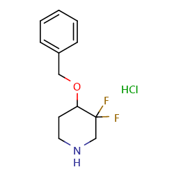 4-(Benzyloxy)-3,3-difluoropiperidinehydrochloride图片