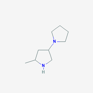 2-methyl-4-(pyrrolidin-1-yl)pyrrolidine图片
