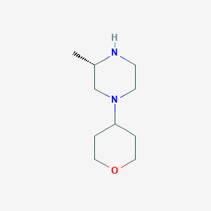 (S)-3-Methyl-1-(tetrahydro-pyran-4-yl)-piperazine图片