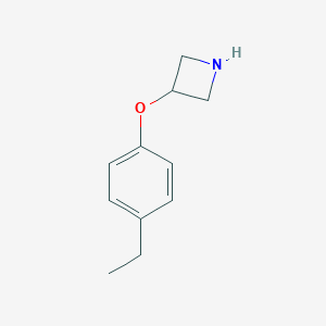 3-(4-Ethylphenoxy)azetidine图片